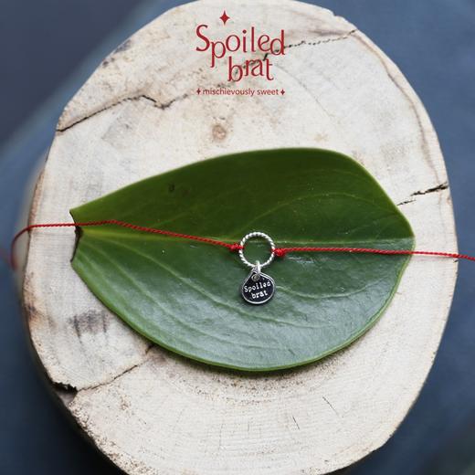 SpoiledBart Jewelry 纯银 红绳 本命年红绳手链 幸运红绳手链 商品图0