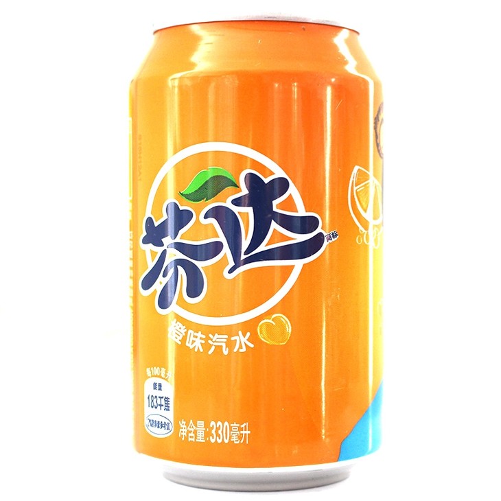 芬达易拉罐330ml