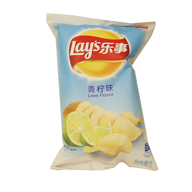 乐事薯片袋装 青柠味70g