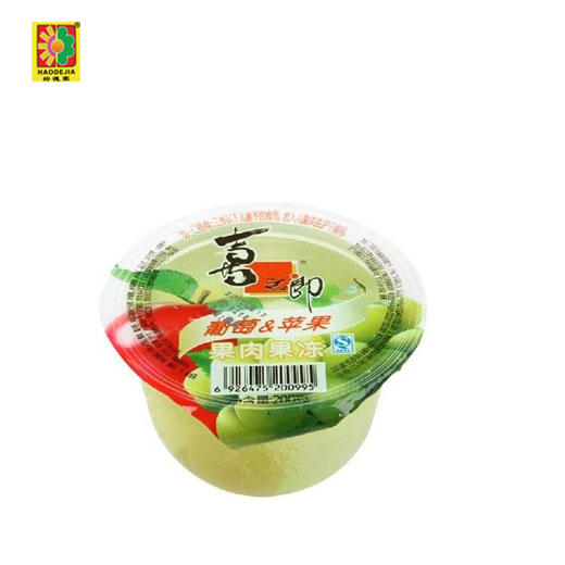 【百汇到家】喜之郎葡萄果肉果冻200g 商品图0