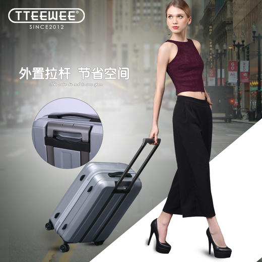 途威拉杆箱万向轮旅韩版密码旅行箱X1 商品图2