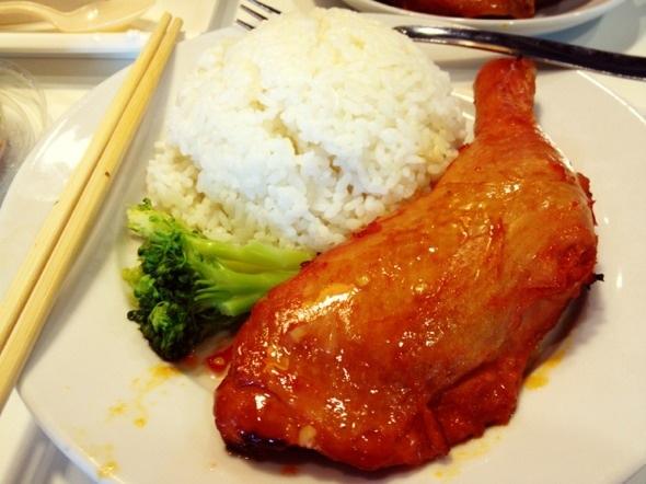 鸡腿饭12元 1元餐盒费《沙县小吃》