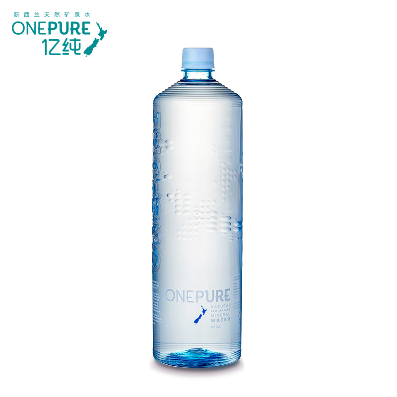 亿纯one pure 新西兰原装进口天然弱碱性矿泉水便携装