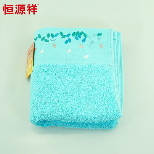 恒源祥埃及棉刺绣面巾2条装2GT3443 商品图3