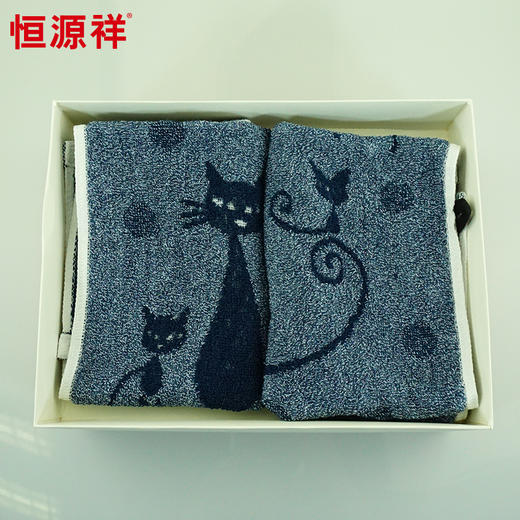 恒源祥可爱猫咪童巾2条装2GT2115 商品图11