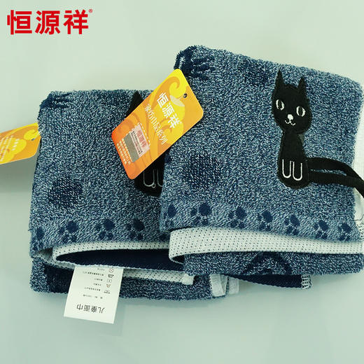 恒源祥可爱猫咪童巾2条装2GT2115 商品图9
