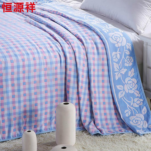 恒源祥纯棉大五层多层盖毯2GU2177 商品图1