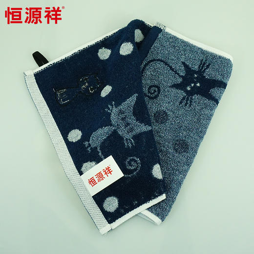 恒源祥可爱猫咪童巾2条装2GT2115 商品图2