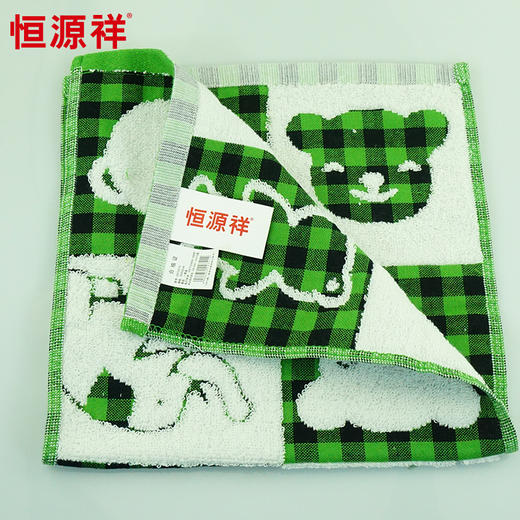 恒源祥布艺熊童巾2条装2GT2075 商品图5