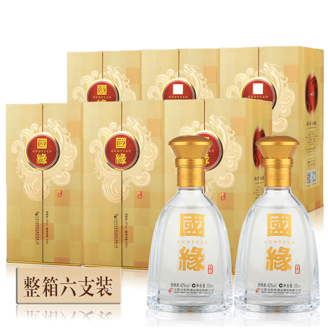 国缘对开 42° 500ml *6 瓶 整箱装