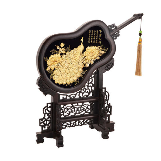 【彼达思】24K金箔画 富贵吉祥（葫） 商品图2