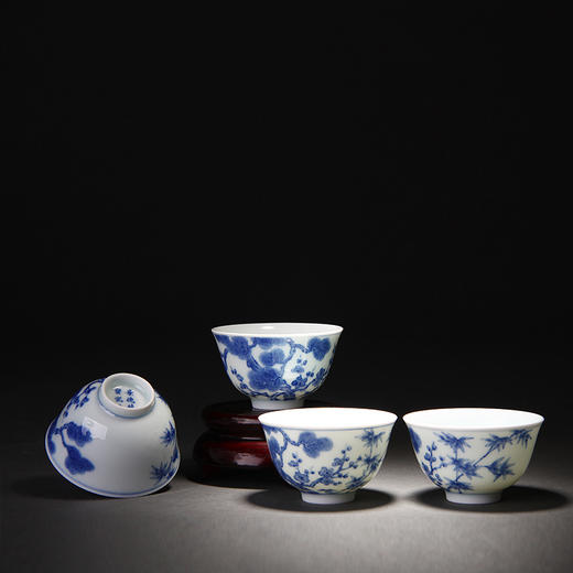 【宝瓷林】青花松竹梅6头茶具 商品图4