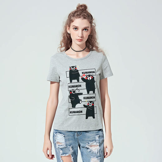 熊本熊T恤（男女情侣款）14-281 NO.08 商品图4