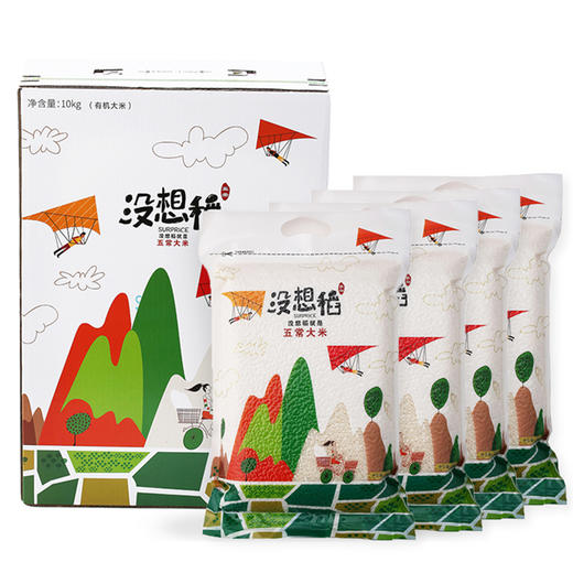 没想稻五常稻花香大米 20斤装 商品图5