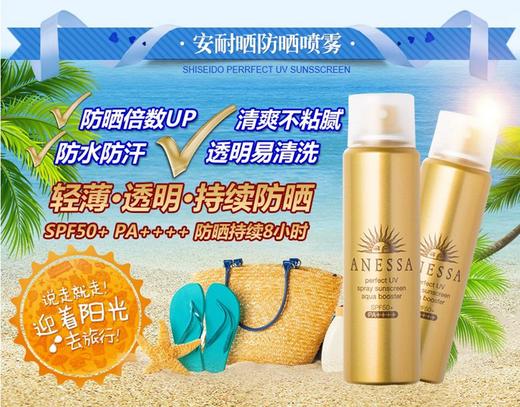 日本资生堂安耐晒ANESSA防水喷雾 商品图1