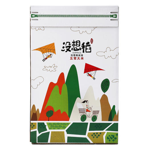 没想稻五常稻花香大米 ５斤装 商品图5