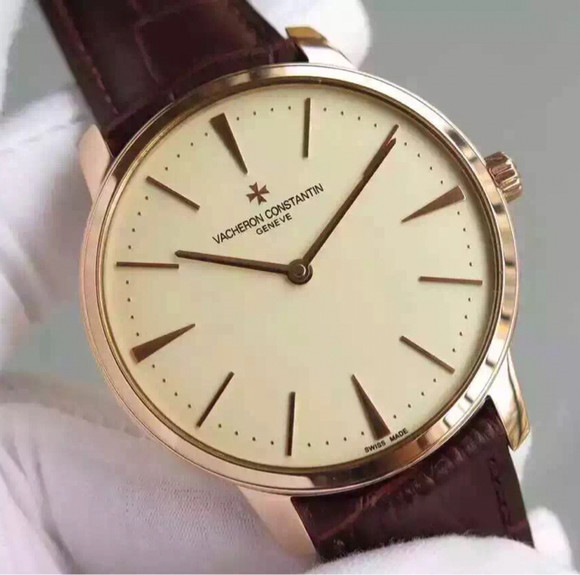 江诗丹顿(vacheron constantin)传承系列机械男表,和原装一样尺寸一样