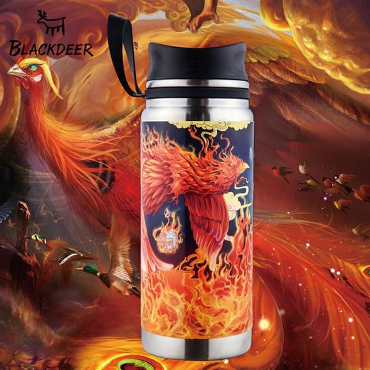 （永久下架）黑鹿随印保温杯/旅行便携运动闷烧罐 商品图1