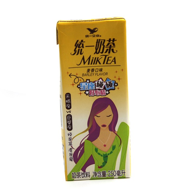 统一麦香奶茶250ml