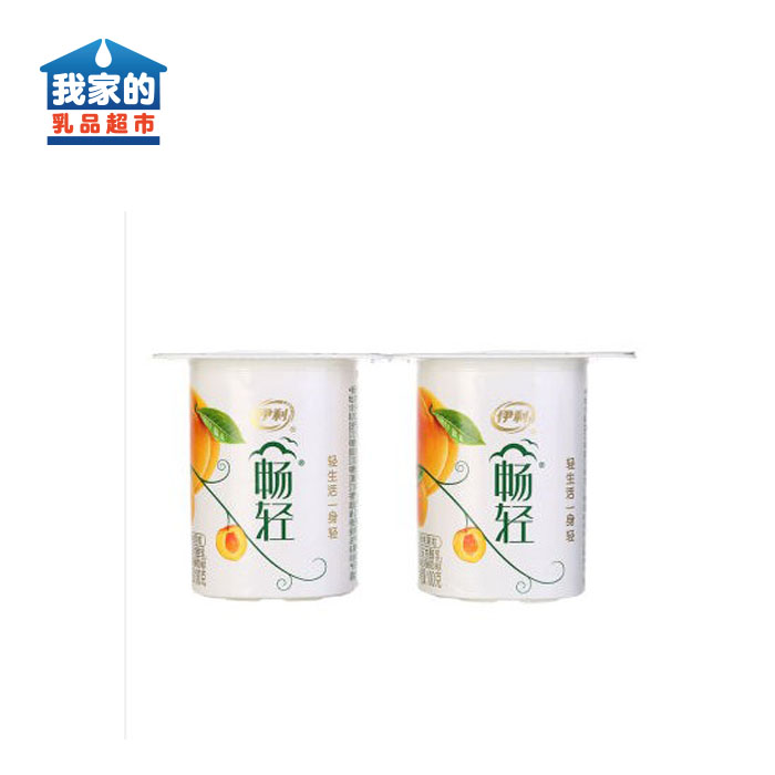 伊利 畅轻风味发酵乳酸奶八连杯100g*8