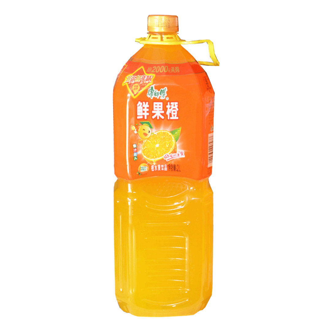 康师傅 水蜜桃/鲜果橙 2l