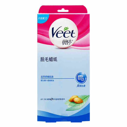 薇婷脱毛蜡纸适用娇嫩肌肤 6片 商品图0