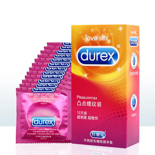 杜蕾斯 凸点螺纹装安全套 商品图2