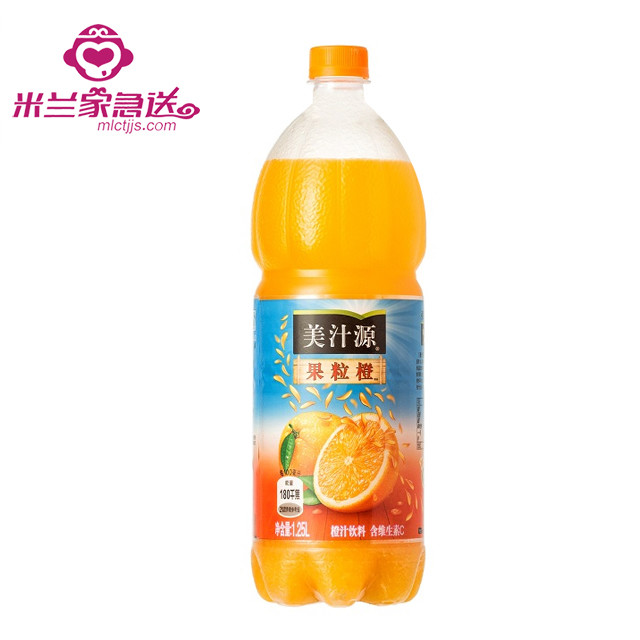 美汁源果粒橙 1.25l/瓶