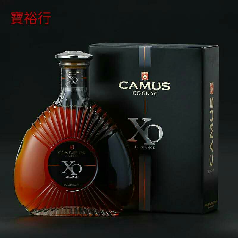 宝裕行 camus卡慕 金花xo 700ml 干邑白兰地法国原装