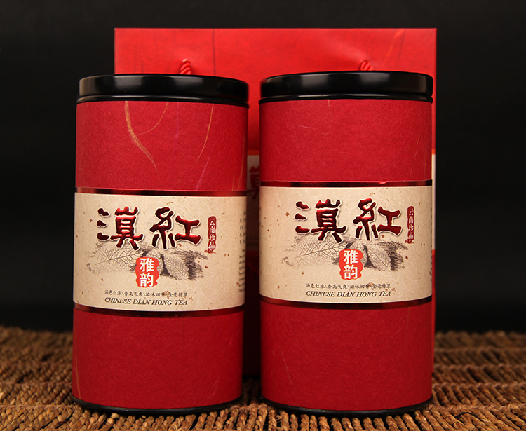 云南滇红茶 精致野生古树红茶 雅韵 100g2罐