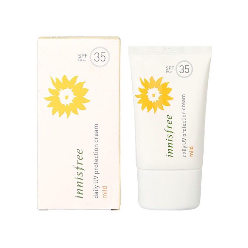 innisfree/悦诗风吟 每日水润清爽防晒霜(温和型) spf35pa   50ml