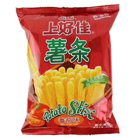 【百汇到家】上好佳薯条番茄味40g 商品图0