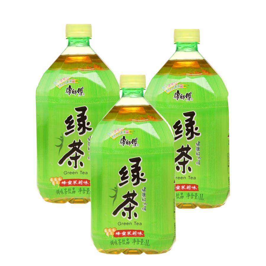 康师傅绿茶1l