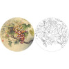 工笔花鸟白描底稿-孙锡之-葡萄蚂蚱蝈蝈草虫小品-SX04 商品缩略图0