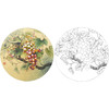工笔花鸟白描底稿-孙锡之-葡萄小品-SX08 商品缩略图0