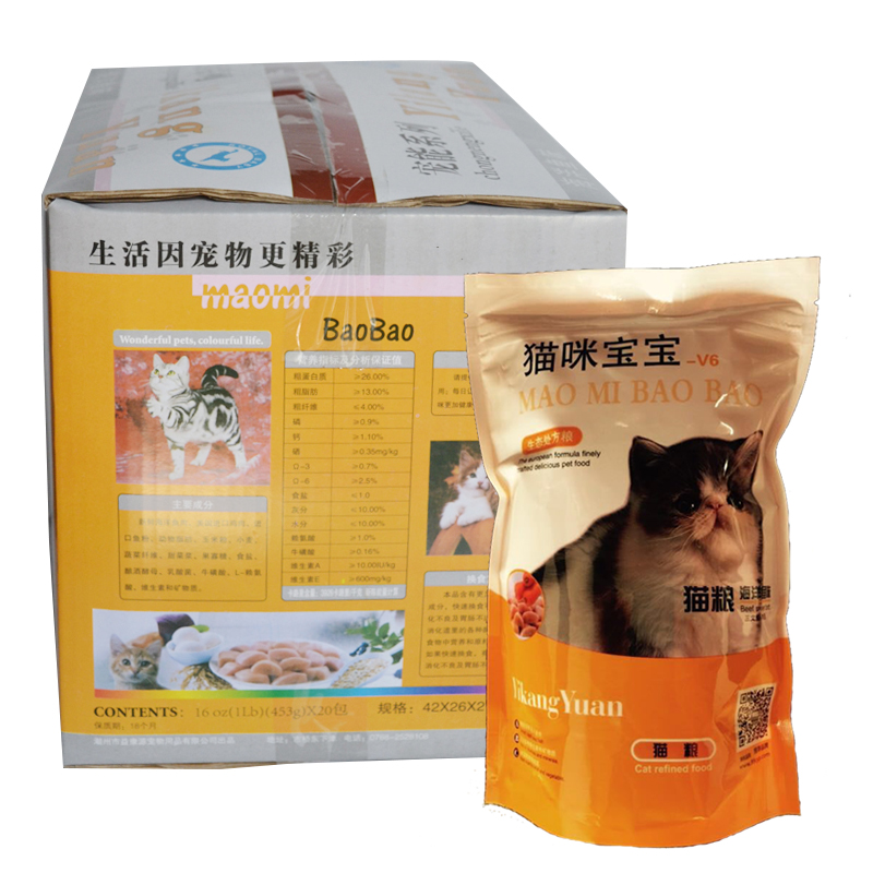 猫咪宝宝 猫粮 生态处方 一箱453g*20