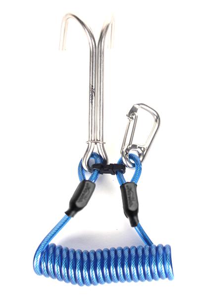 【潜水装备】钛合金潜水单双头流钩  比不锈钢铝合金更耐腐蚀 商品图4