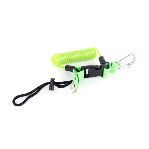 【装备失手绳】潜水相机失手绳 不锈钢弹簧绳潜水装备防丢绳安全绳 现货 商品图8