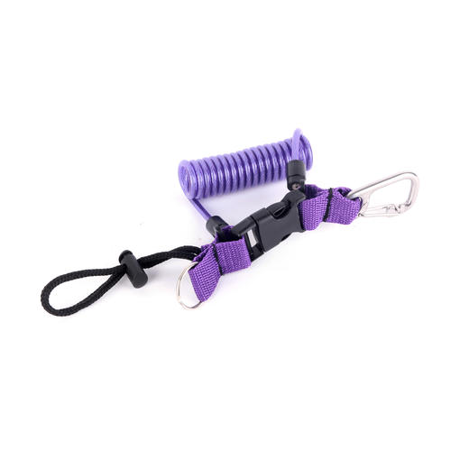 【装备失手绳】潜水相机失手绳 不锈钢弹簧绳潜水装备防丢绳安全绳 现货 商品图11