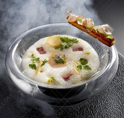 保加利亚玻璃冷餐碗 中空玻璃创意碗 创意盛器  创意中空玻璃盆 商品图0