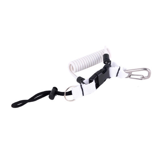 【装备失手绳】潜水相机失手绳 不锈钢弹簧绳潜水装备防丢绳安全绳 现货 商品图4