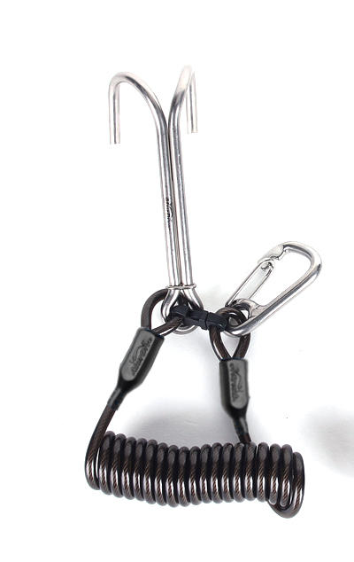 【潜水装备】钛合金潜水单双头流钩  比不锈钢铝合金更耐腐蚀 商品图2