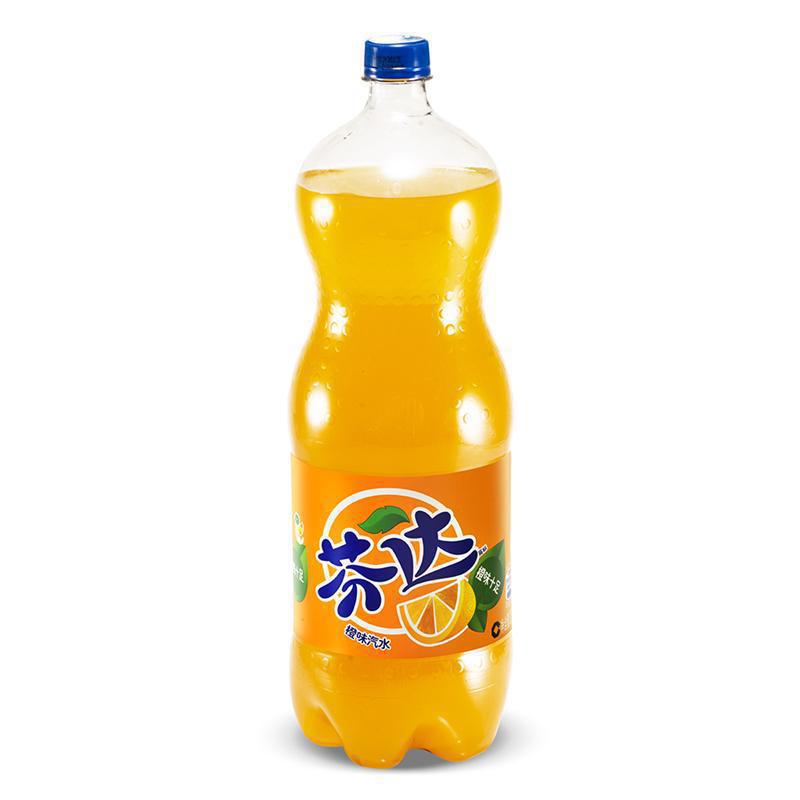 芬达橙味汽水 2l/瓶