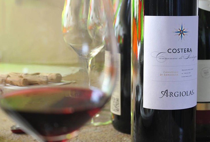 argiolas, costera, cannonau di sardegna, doc 阿吉