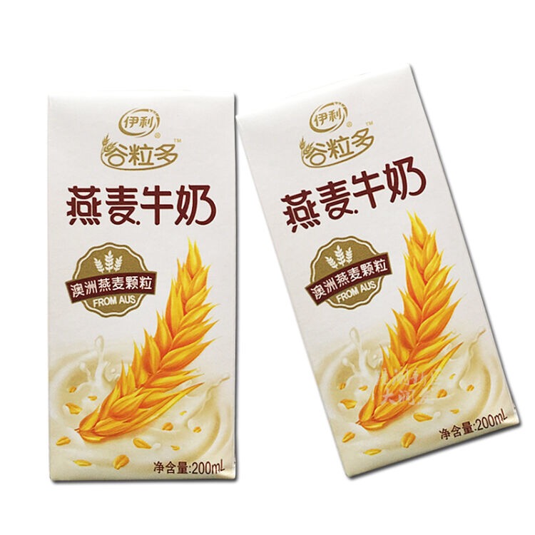 伊利谷粒多燕麦牛奶 200ml*12盒/提