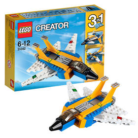 LEGO乐高积木创意百变三合一超级滑翔机