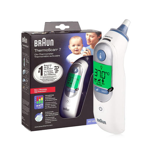德国博朗 Braun IRT6520 耳温枪 宝宝耳温计 商品图0