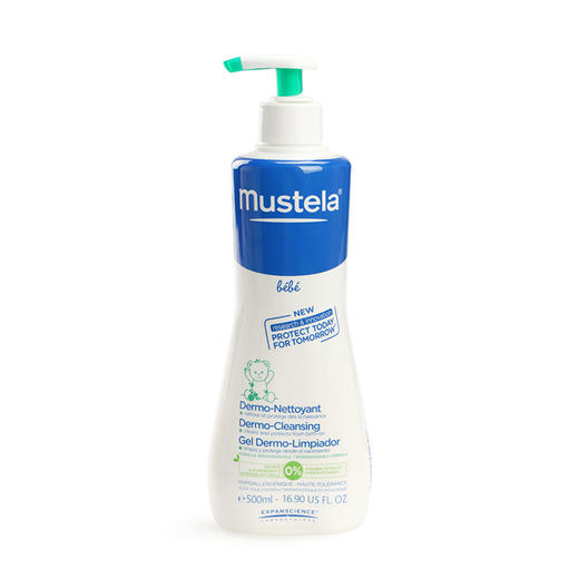 Mustela法国妙思乐婴儿洗发儿童沐浴露500ml 宝宝妙思乐二合一 商品图0