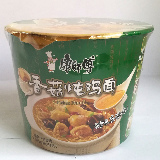 【桶面 泡面】康师傅香菇炖鸡面方便面101g