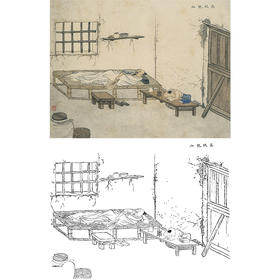 白描底稿-陈少梅二十四孝图-24孝-恣蚊饱血-CT19